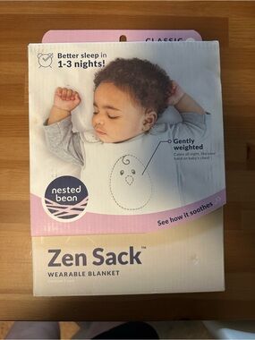 Nested Bean Zen Sack Wearable Blanket BNIB